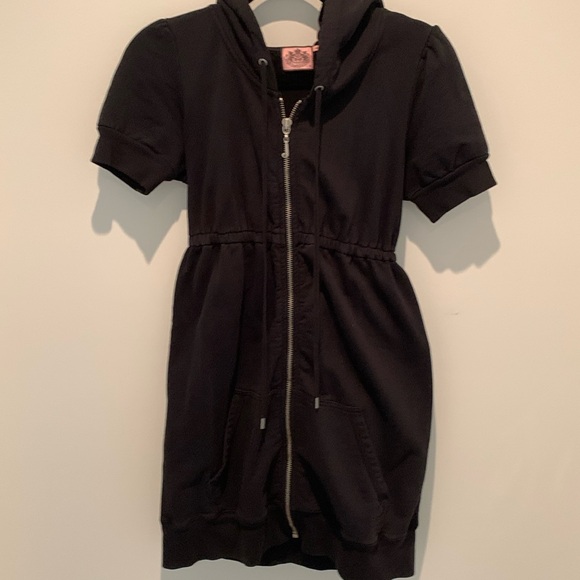 Juicy Couture size medium tunic hoodie 90s Y2K - Picture 1 of 5